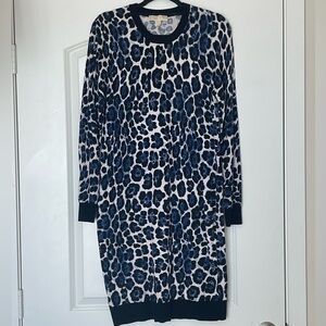 Michael Kors Patterned Sweater Dress